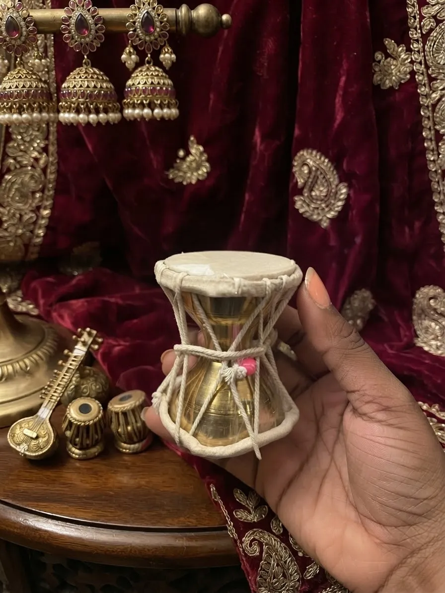 Brass Damru