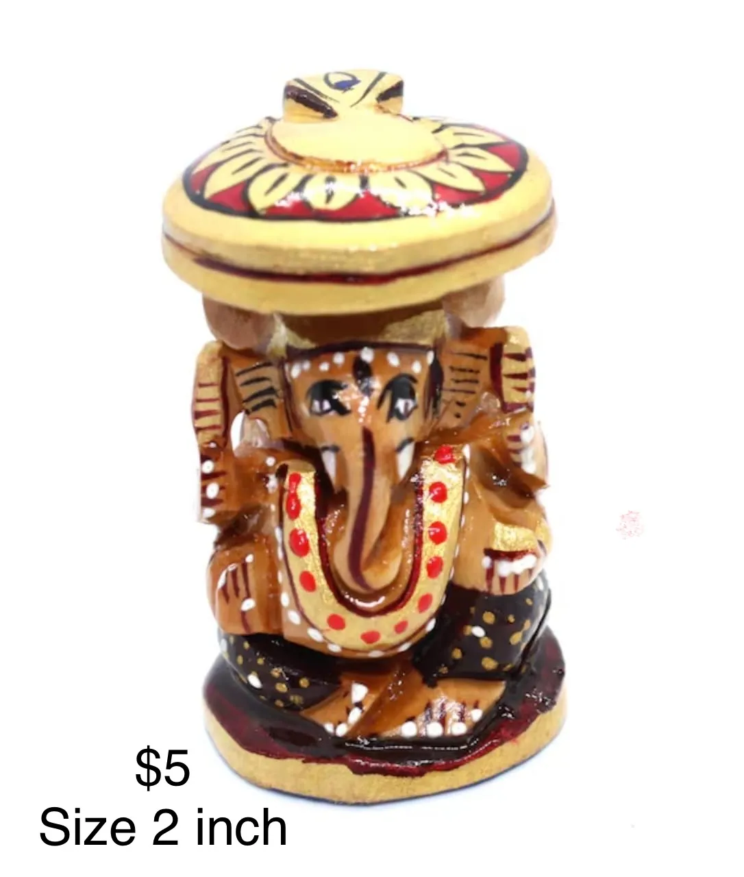 2-Inch Lord Ganesha Figurine