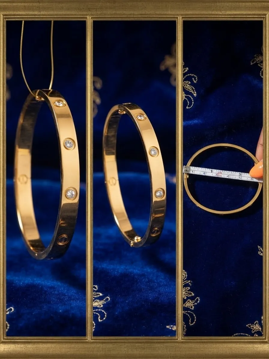 18 k Gold Plated anti tarnish 316L  Bracelet — view 5