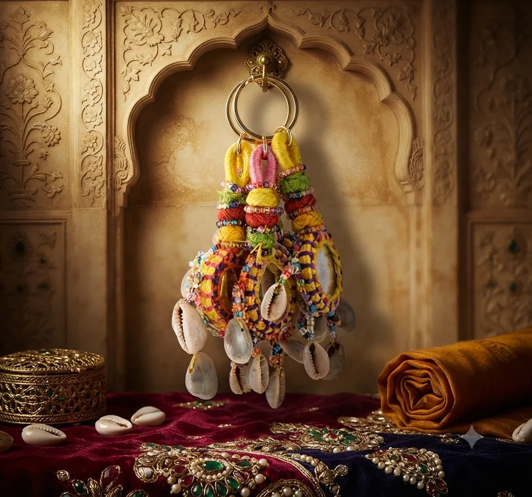 Wooden Ganesha Idol on Stand